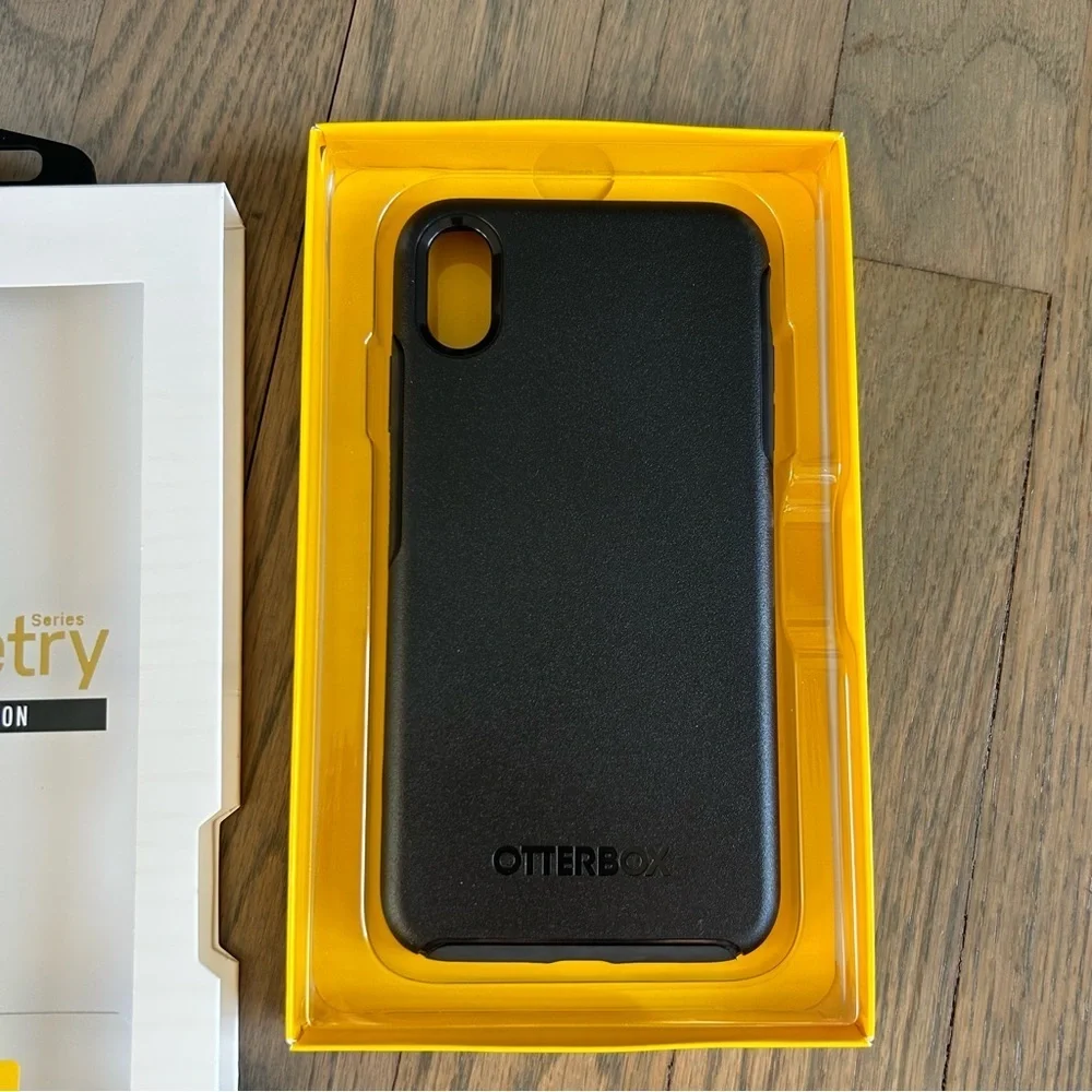 Otter box symmetry sleek protection iPhone large black case